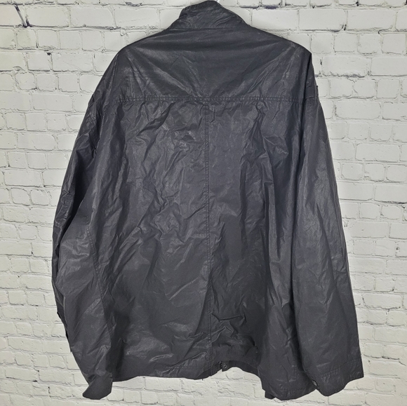 BRITCHES | coated cotton-nylon lined lightweight zip utility pocket jacket - Picture 3 of 7